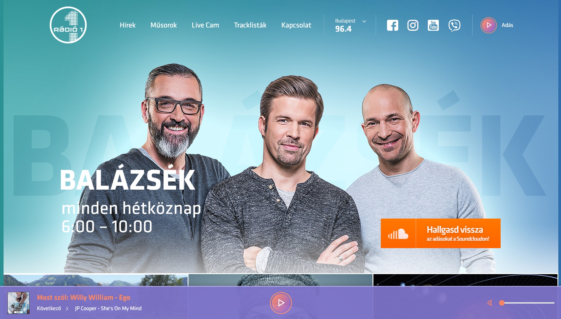 Két rádió is új weboldalt kapott Két rádió is új weboldalt kapott