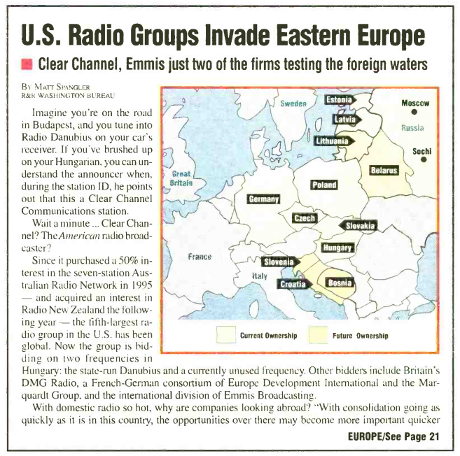 A 90-es évek magyar rádiós piaca külföldi szemmel