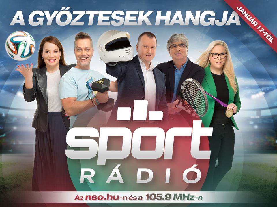Január 17-én indul a Sportrádió, Magyarország első sportrádiója!