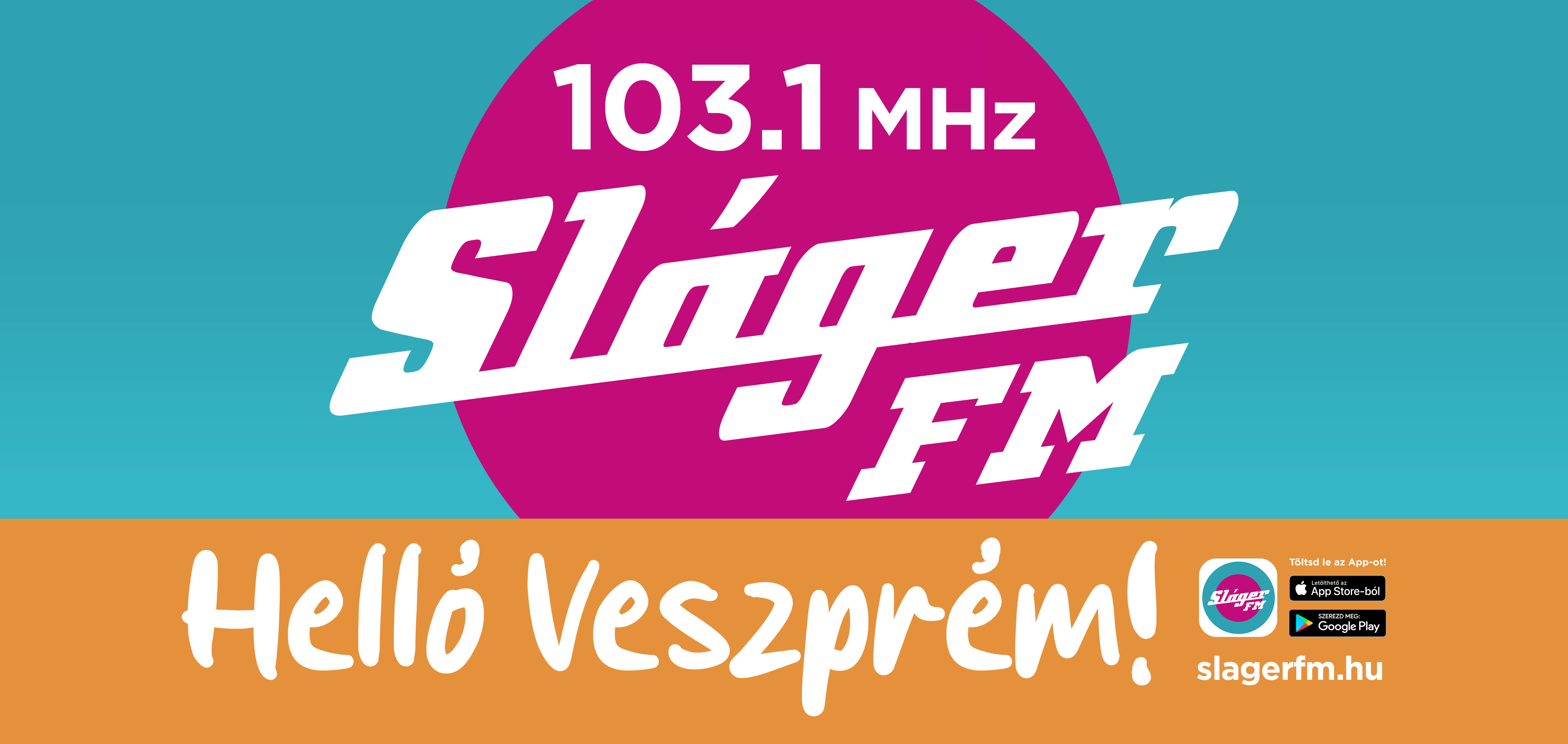 Új frekvencián, már Veszprémig szól a Sláger FM